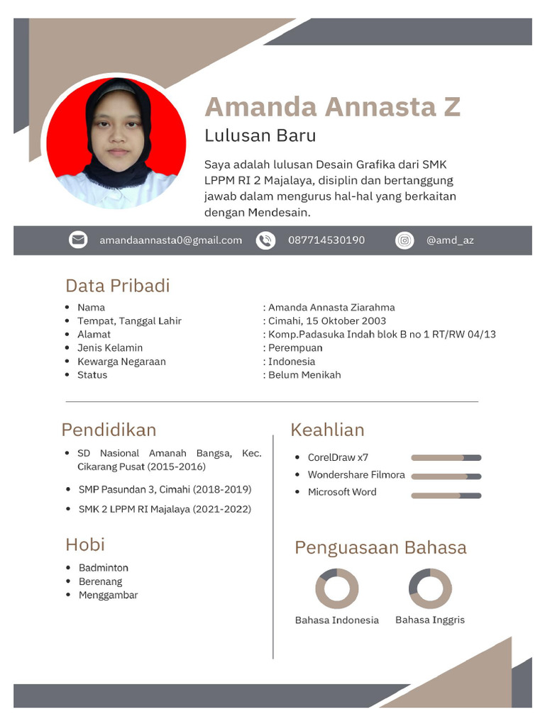 Amanda Annasta CV | PDF