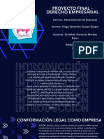 Derecho Empresarial - Trabajo Final