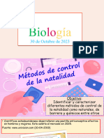 Clase - Biología - 7°B - Métodos de Control de La Natalidad (30 - Octubre)