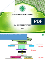 Prinsip-Prinsip Muamalat