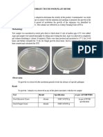 182.sterility Test by Pour Plate Metod-Mkc
