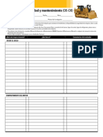 Tractores Topadores Mediano - Inspección de Seguridad y Mantenimiento - Estudiante