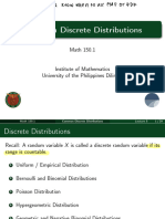 Lec 5 Discrete Distributions