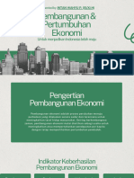 Pembangunan & Pertumbuhan Ekonomi