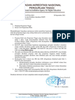 2250.BAN PT - LL - .2021 Edaran Perihal Keputusan Dan Sertifikat Akreditasi PS Atau PT Dalam Pemantauan