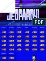 Jeopardy Game Template - Includes Answer Slides