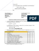 Solid Waste Management General Information: (Manila Bayanihan Form 2.2 Barangay DCF)