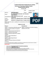 Admit Card 2024