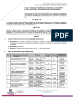 CONVOCATORIA ESTATAL DE FORMACION CONTINUA Nacional