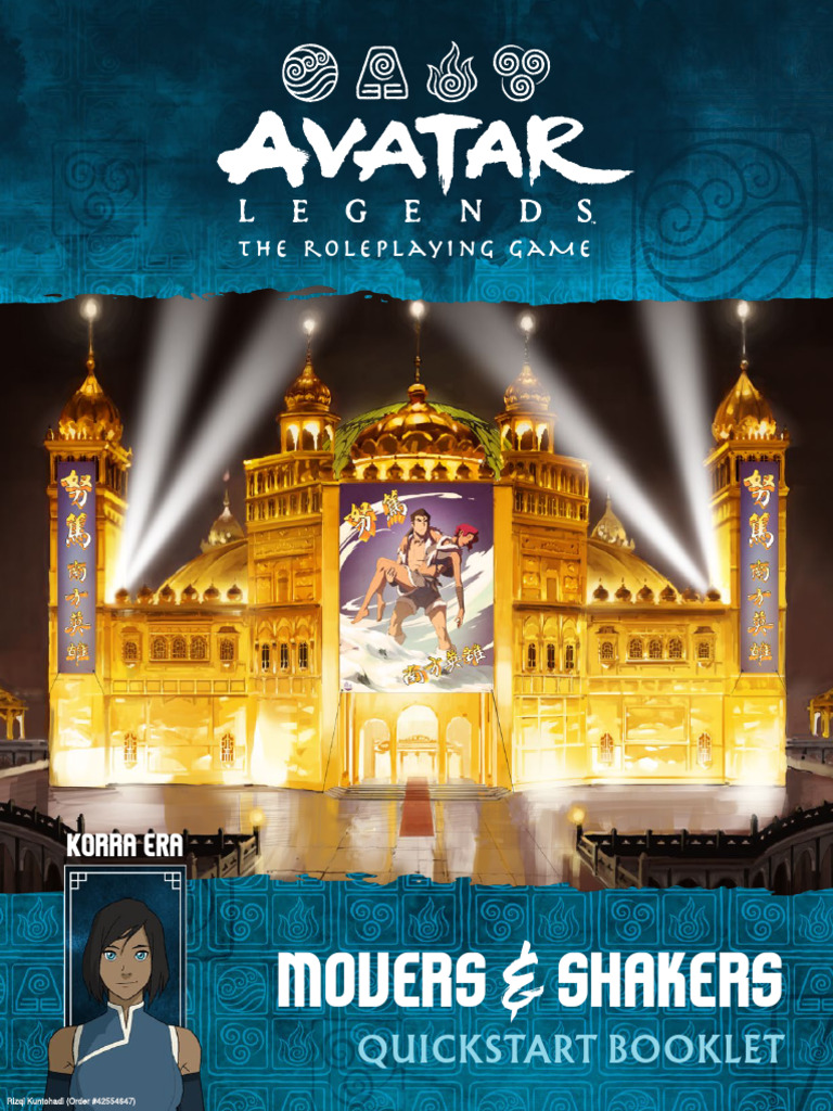 Movers Shakers Quickstart Pdf Role Playing Games Tabletop Role