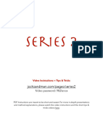 Series 2 Instructions - Original Method