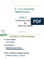 UMaths Unit2 3UMA2 Slides