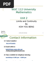 UMaths Unit2 3UMA2 Slides