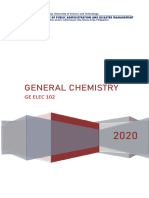 General Chemistry Module Chapter 1