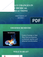 Energy Changes in Chemical Reactions