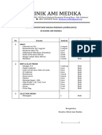 Daftar Inventaris Sarana Transportasi Rujukan