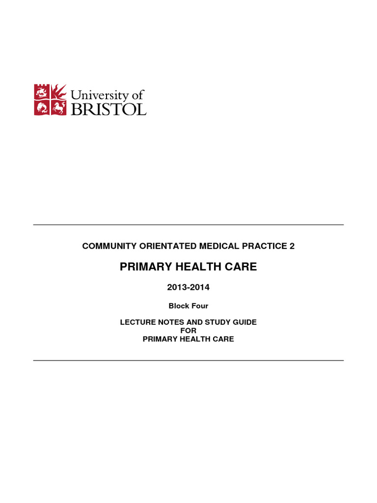 Medical Practice Study Guide | PDF | General Practitioner | Primary Care