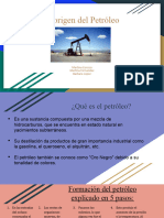 El Origen Del Petróleo - Power Point NORMAL