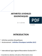 40 - Arthrite Juvenile Idiopathique.