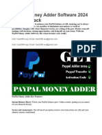 PayPal Money Adder Software 2024 & Transfer