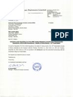 SFLSELetter 14 TH Postal Ballot Voting Results