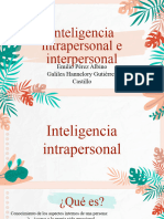 Inteligencia Intra e Interpersonal