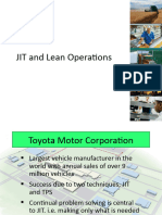 JIT and Lean Operations