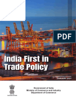 India First in Trade Policy