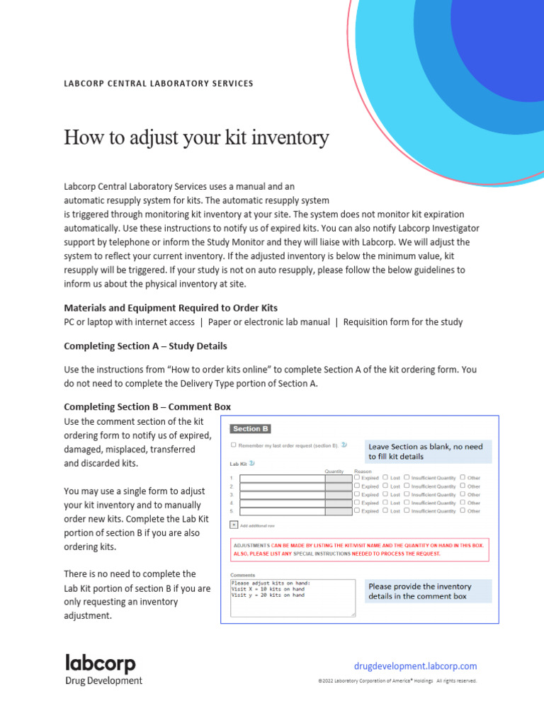 How To Adjust Your Kit Inventory PDF