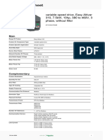 Schneider Electric - Easy-Altivar-310 - ATV310HU75N4E