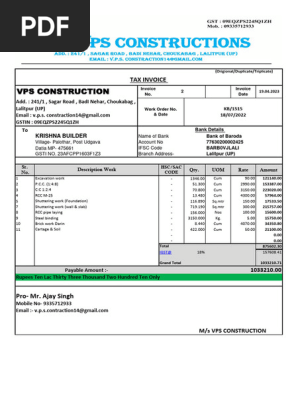 VPS CONSTRUCTION New