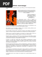 El Arte y El Espacio-heidegger