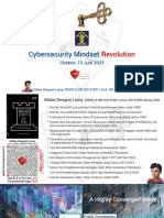 Materi Cybersecurity Mindset Revolution