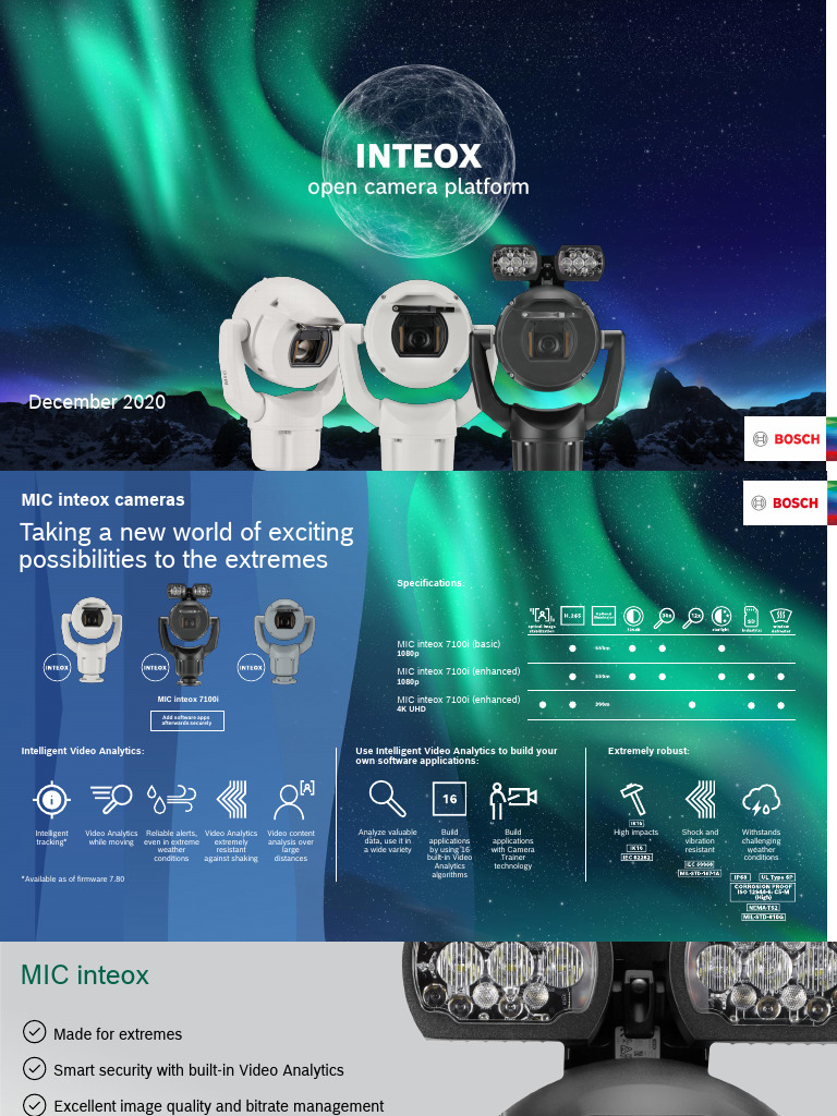 MIC Inteox 7100i Video Analytics Overview | PDF | Computer Security ...