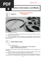 Motion Information and Media