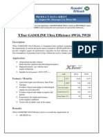 PE - XTeer GASOLINE Ultra Efficiency 0W16, 5W20 (PDS)