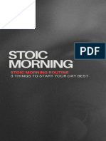 Stoic Morning Routine