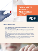 Medication Error & Medication Safety