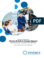 Effective HR Audit For Strategic Alignment