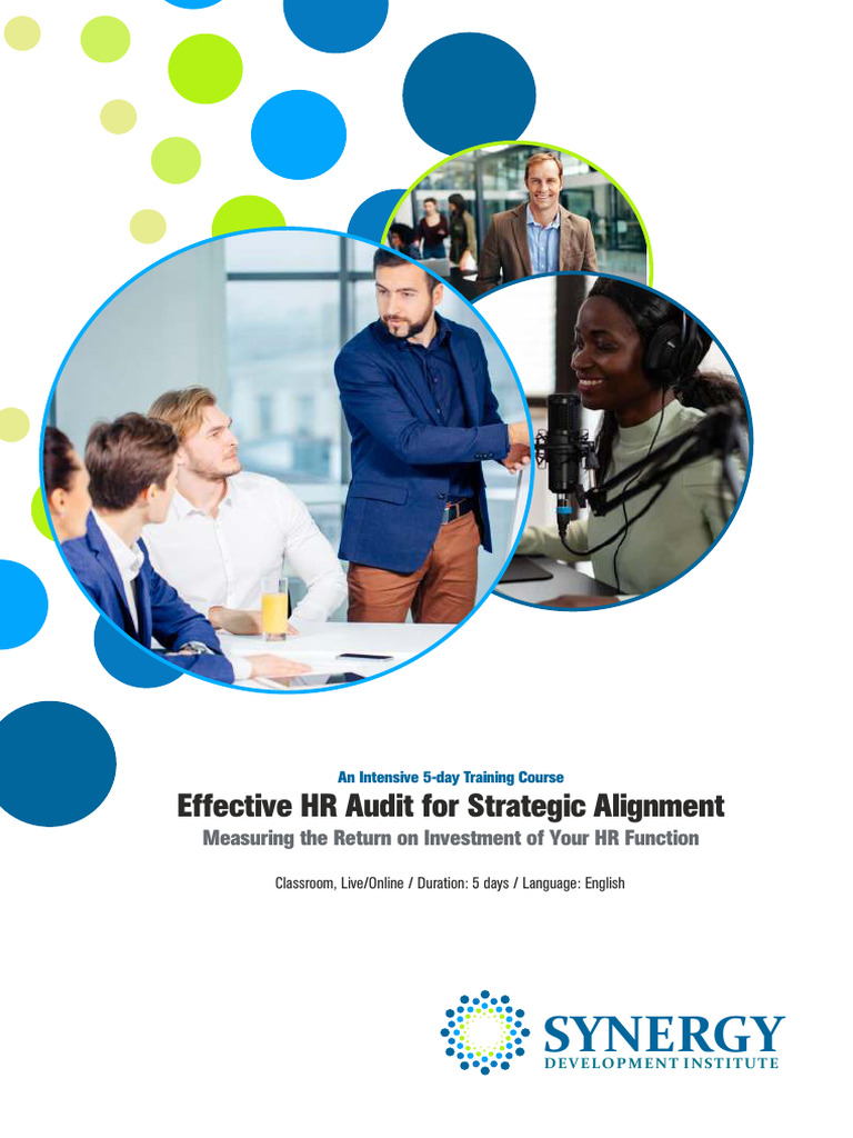 Effective HR Audit For Strategic Alignment | PDF | Audit | Benchmarking