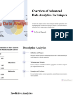 Overview of Advanced Data Analytics Techniques