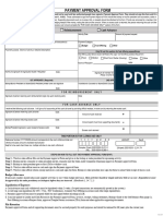 Payment Approval Form