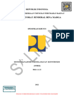 SKH 1122 Spesifikasi Khusus Sistem Manajemen Keselamatan Konstruksi SMKK