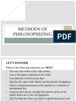 Methods of Philosophizing