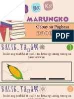 Reading Materials Marungko Part II