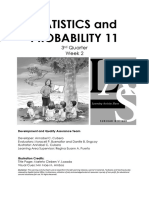 Statistics Probability11 q3 Week2 v4