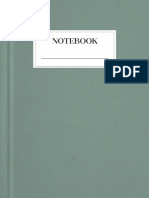 Pastel Green - Notebook