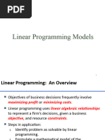 Chapter 2 Linear Programming Model