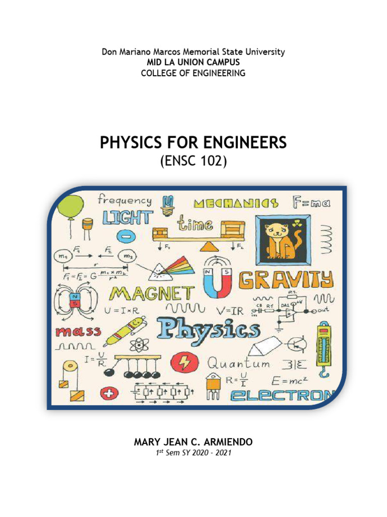 ENSC 102 - Preliminaries | PDF | Newton's Laws Of Motion | Force