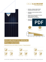 Datasheet Luxor 530W LX 530M 144 Bifacial HalfCell PERC